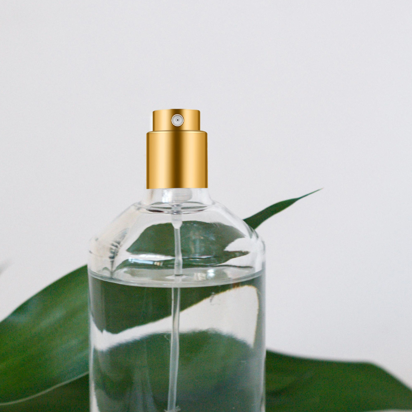 Misting Bottle Fine - 15Pcs Gold-Finished Perfume Bottle Spray Cap
