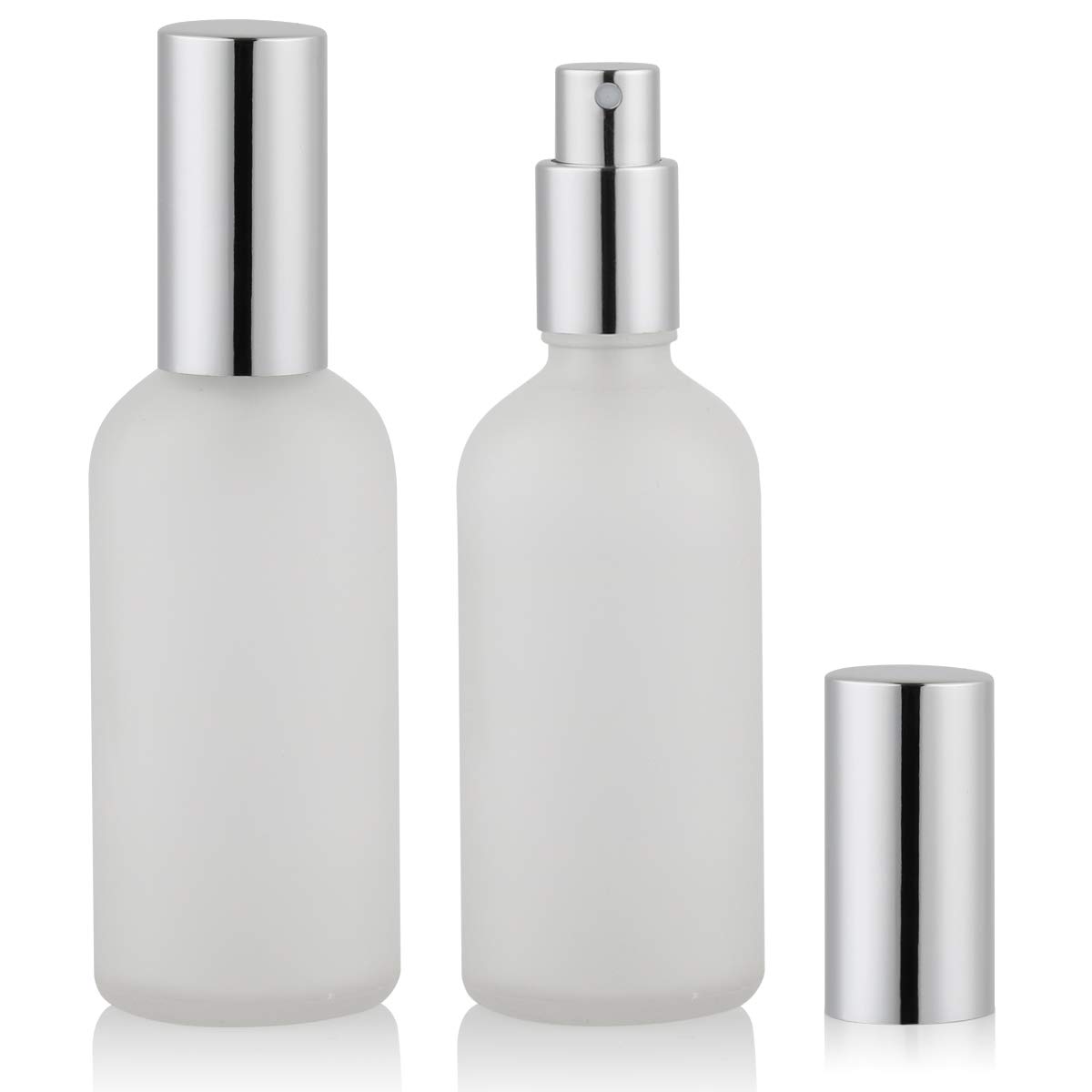 2-Pack 3.4oz Frosted Glass Spr - Misting Bottle Fine recension och pris