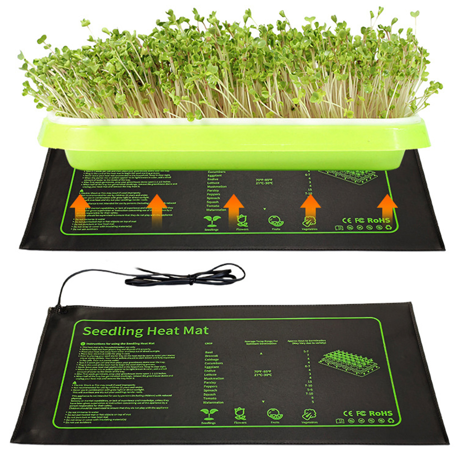 110V/220V Seedling Heating Mat - Heat Mat Seedling recension och pris