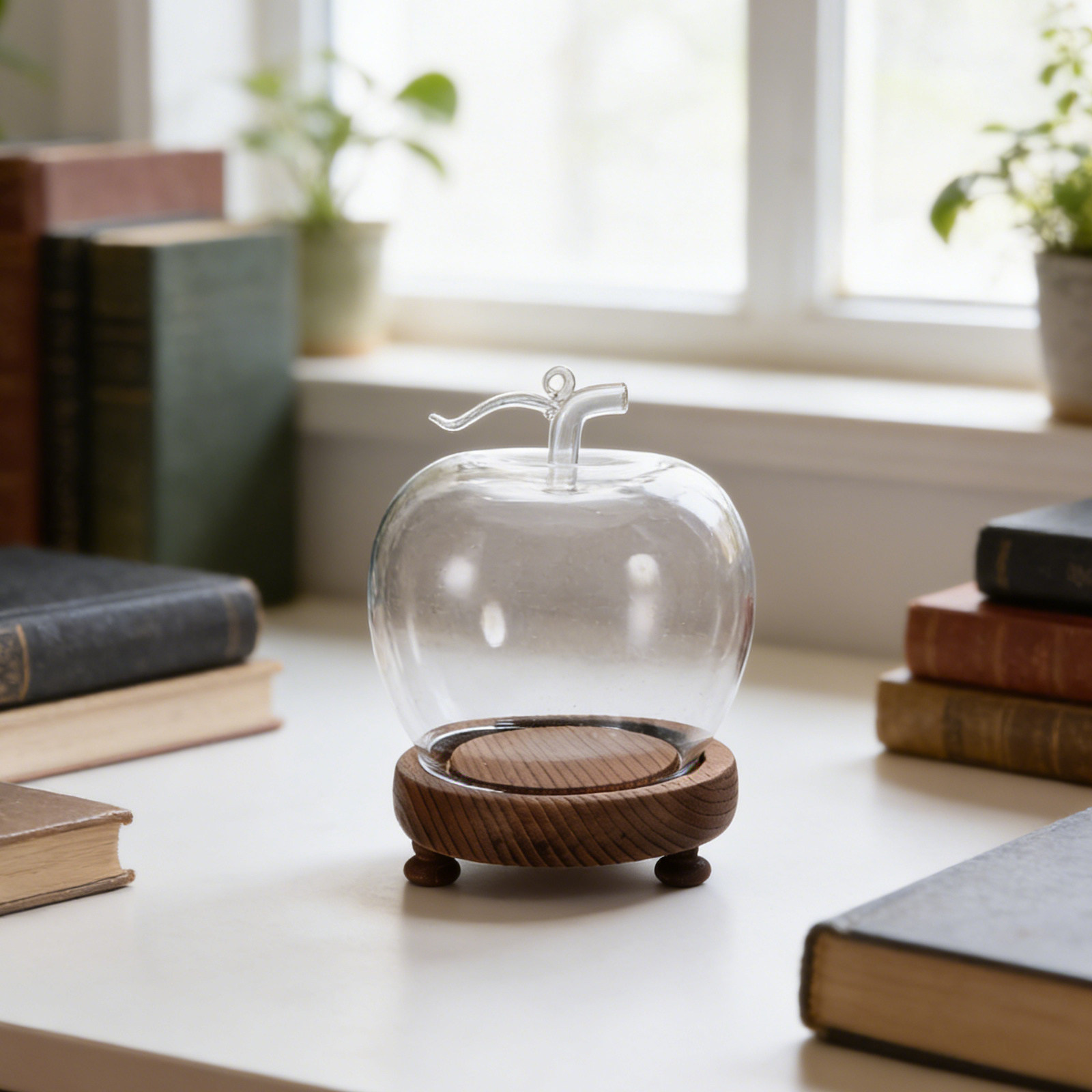 Decorative Glass Dome with Sol - Plastic Dome Clear recension och pris