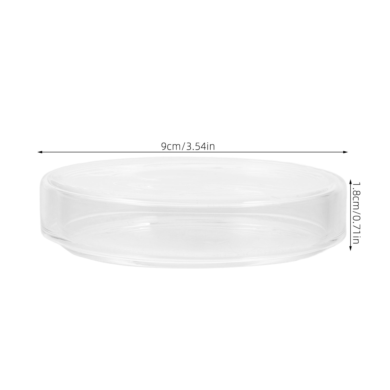 Glass Petri Dish High Borosili - Agar Tissue Culture recension och pris