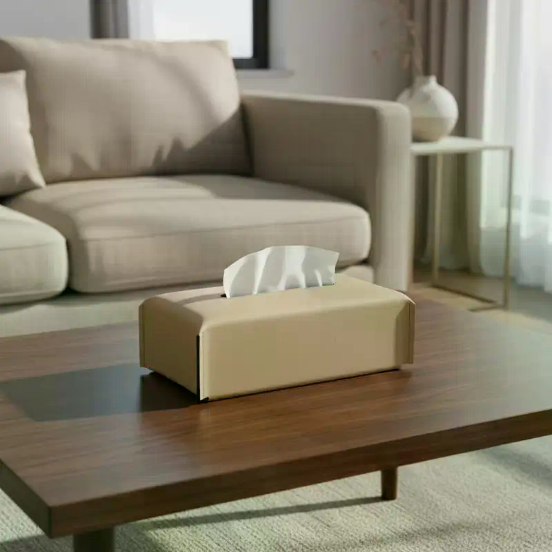 Luxury Tissue Box Leather Napk - Agar Tissue Culture recension och pris
