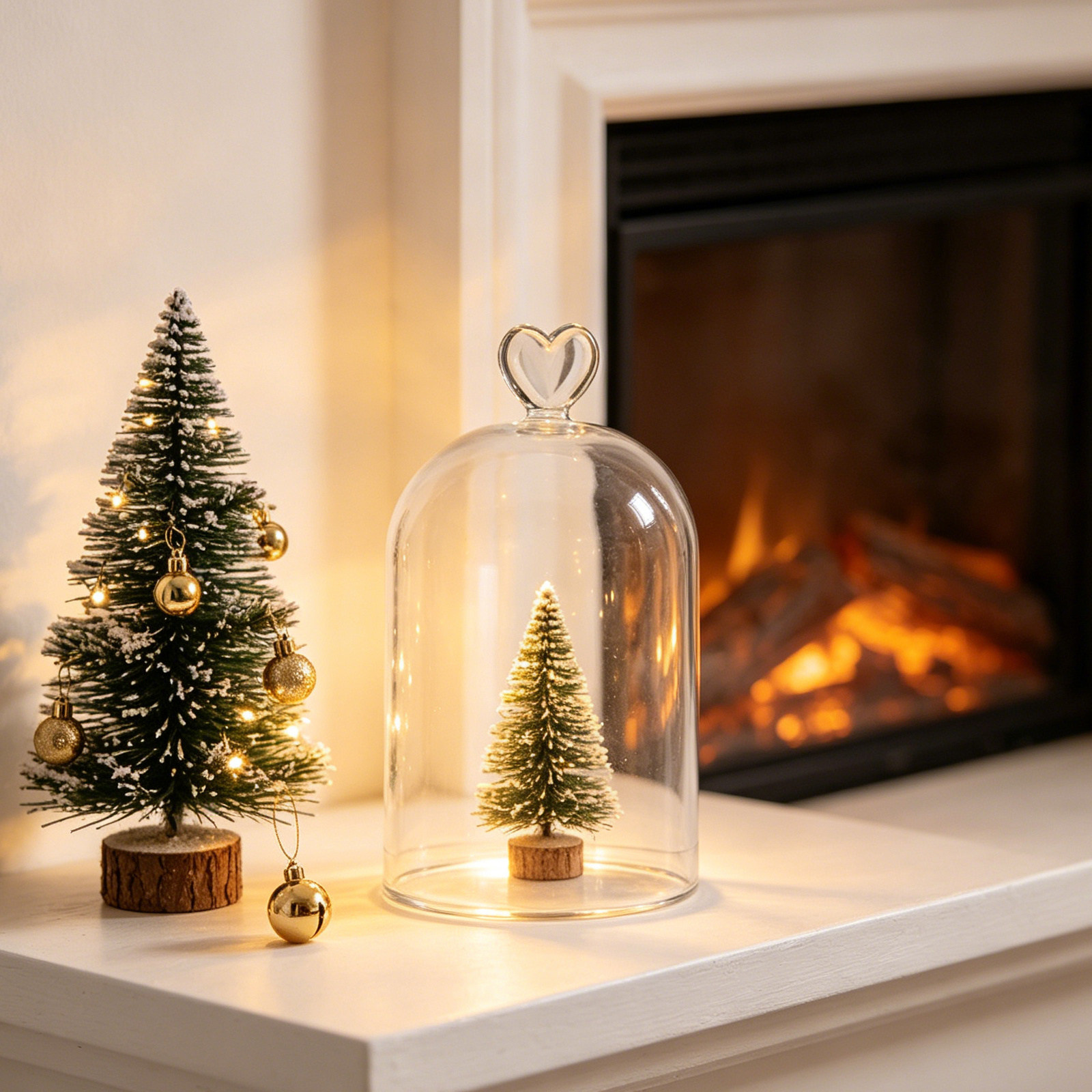Glass Cloche 6.3x4 Transparent - Plastic Dome Clear recension och pris