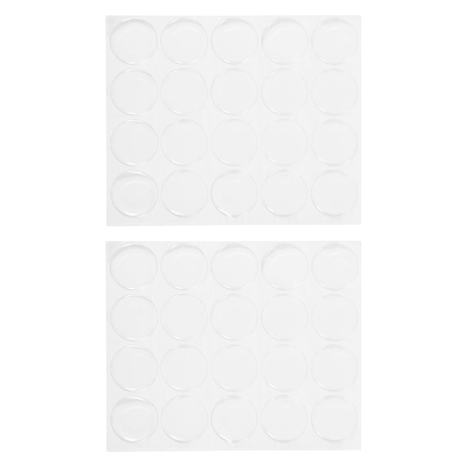 40Pcs Epoxy Dome Stickers Tran - Plastic Dome Clear recension och pris