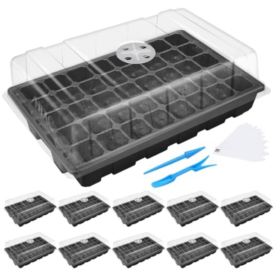 Seedling Trays Seed Starter Tr - Humidity Dome Kit recension och pris