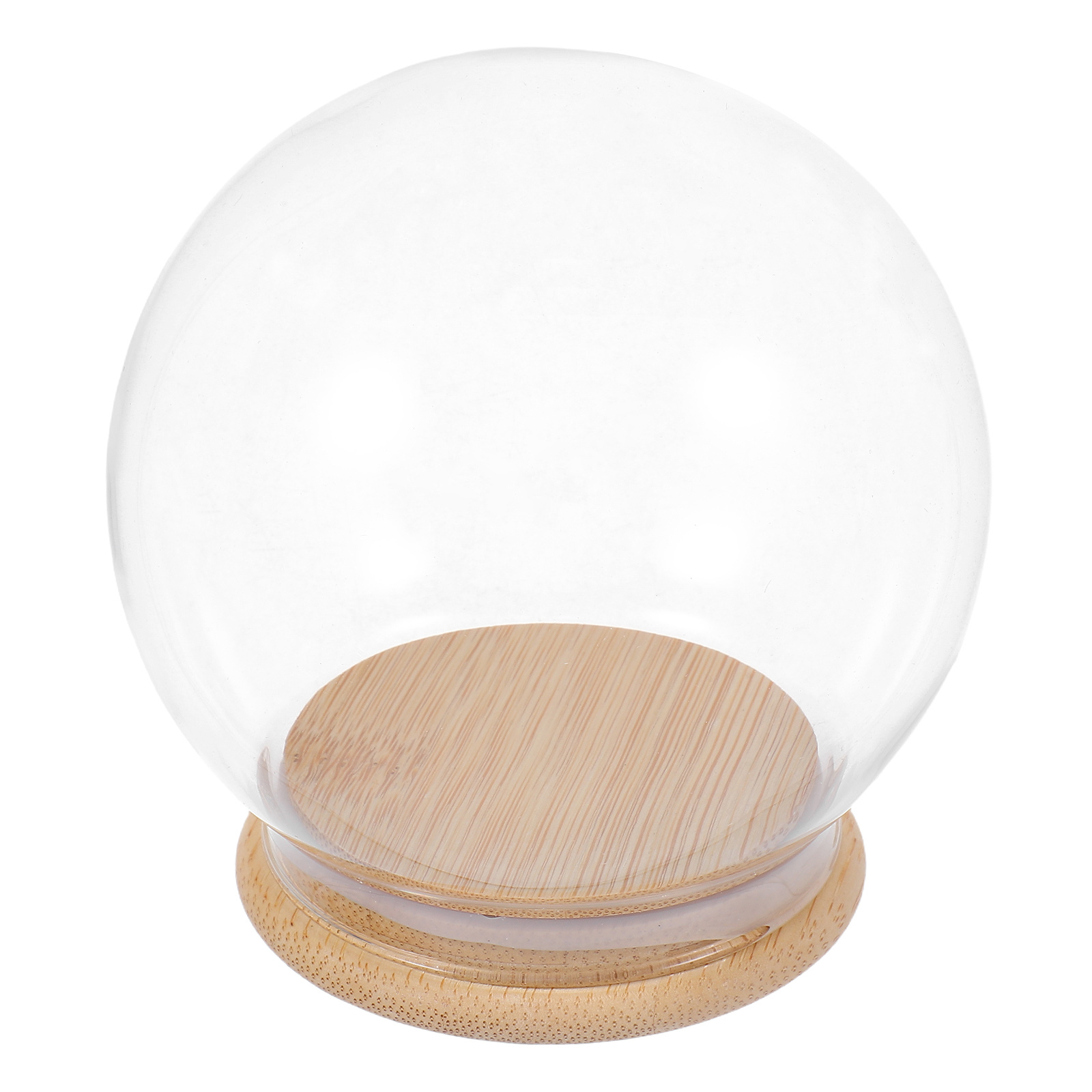 Glass Dome Eternal Flower Disp - Plastic Dome Clear recension och pris
