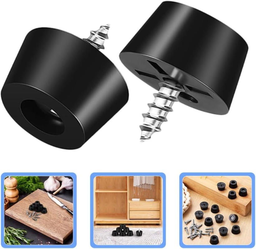 80/8pcs Rubber Pads Floor Prot - Cutting Board Foam recension och pris