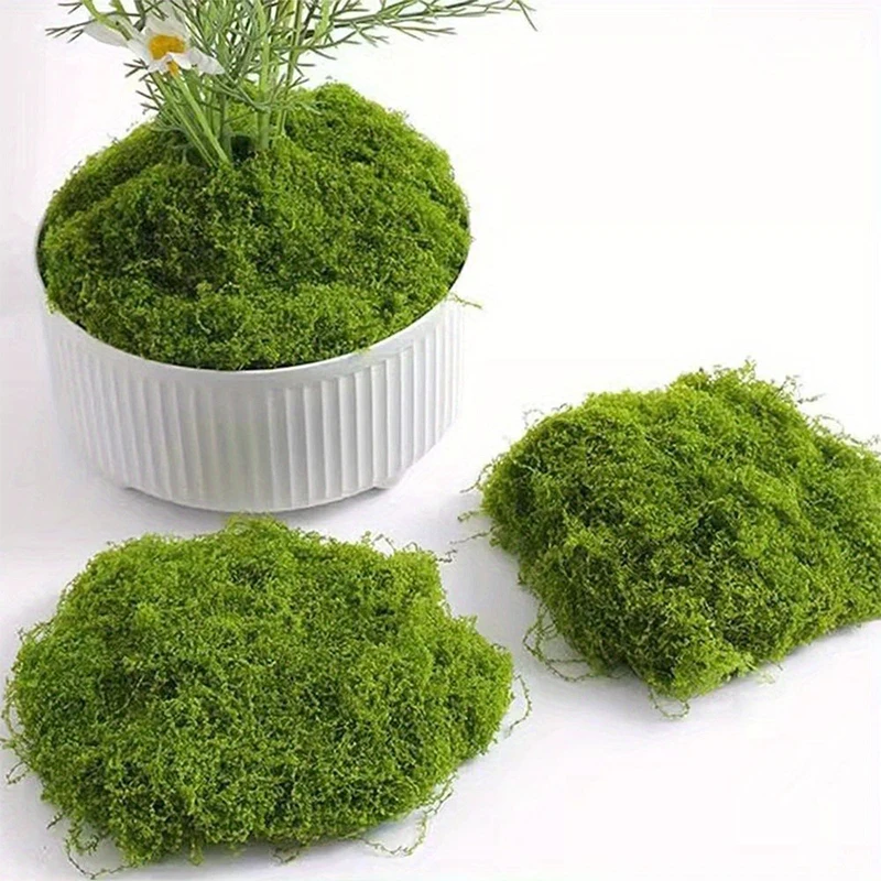 1 \ 5 \ 8 pcs artificial simul - Sphagnum Moss Dry recension och pris