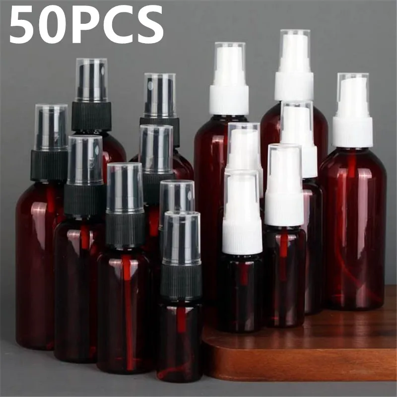 50PCS 10/20/30/50/100ml Brown  - Misting Bottle Fine recension och pris