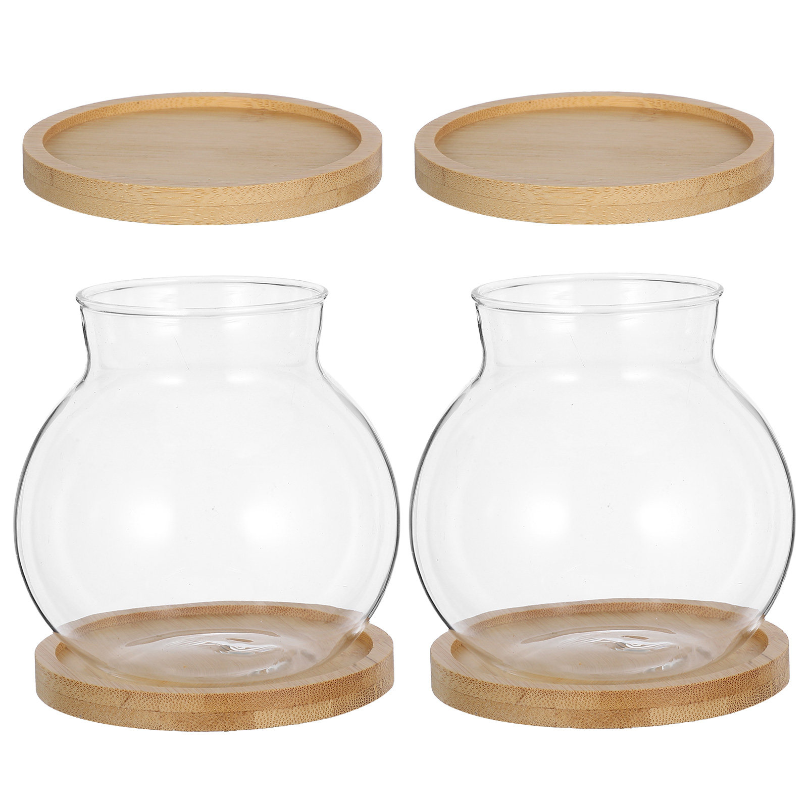 2Set Hydroponic Vase Glass Pro - Propagation Station Vase recension och pris