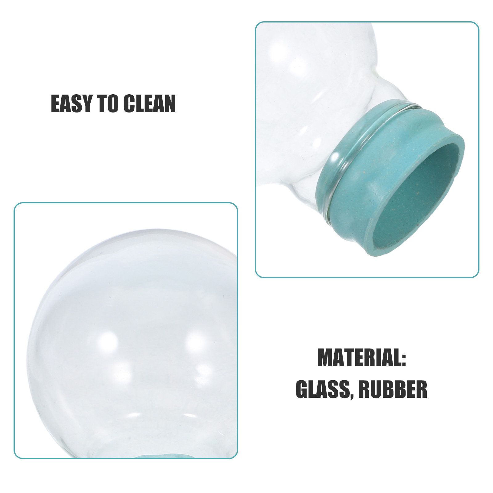 3Pcs Empty Snow Globe Glass Do - Plastic Dome Clear recension och pris