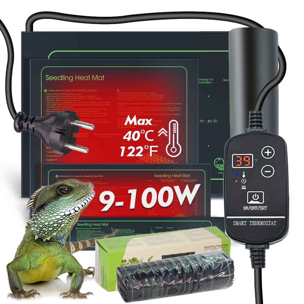 9-100W PVC Plants Heating Pad  - Heat Mat Seedling recension och pris