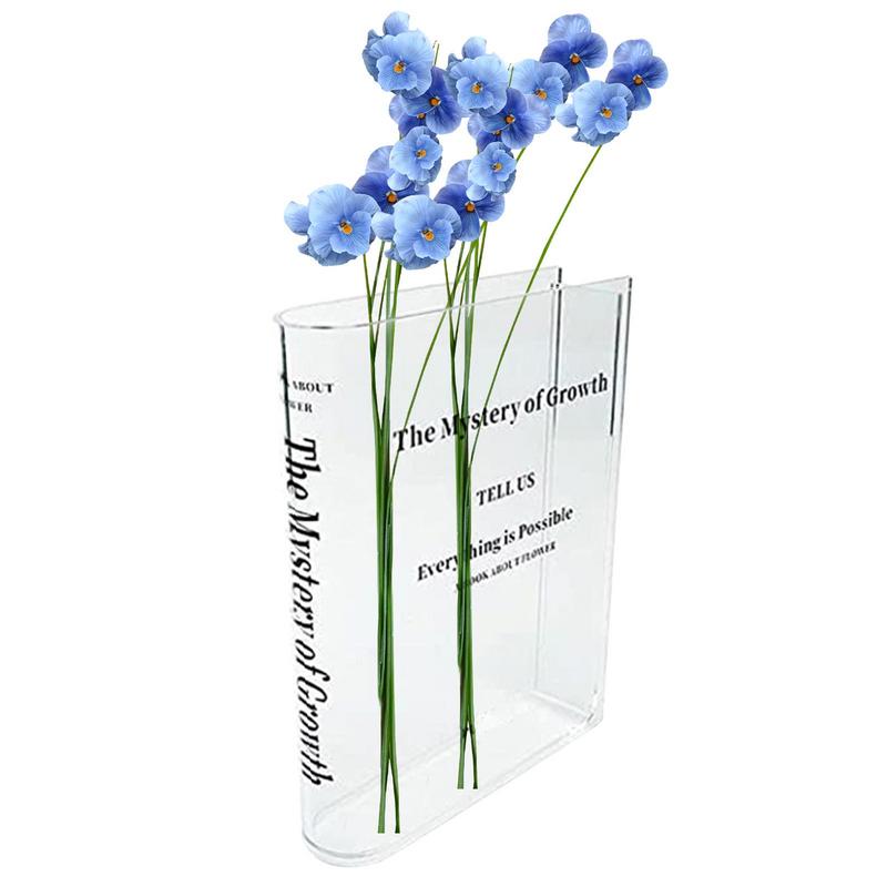 Clear Book Vase Aesthetic Acry - Propagation Station Vase recension och pris