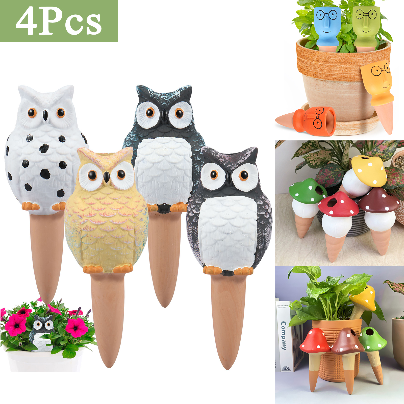 4Pcs Self-Watering Spikes Dive - Self Watering Insert recension och pris