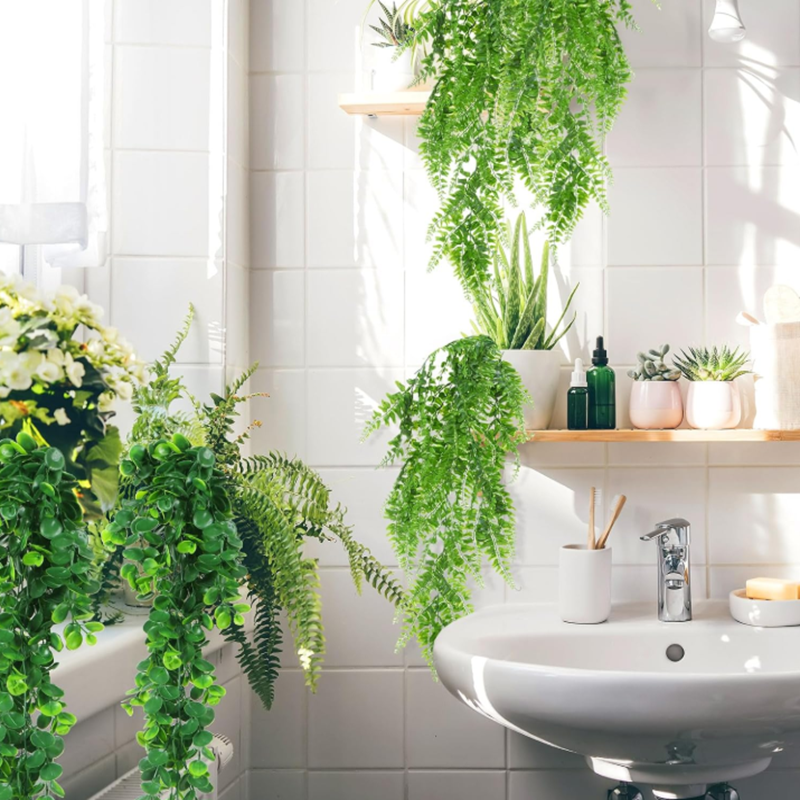 90cm Artificial Plant Vine Hom - Sphagnum Moss Dry recension och pris