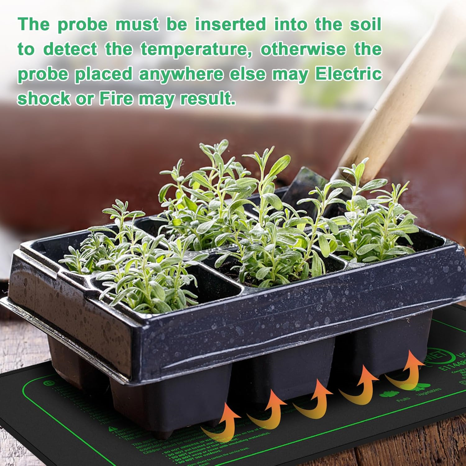 Seedling Heat Mat With Digital - Heat Mat Seedling recension och pris